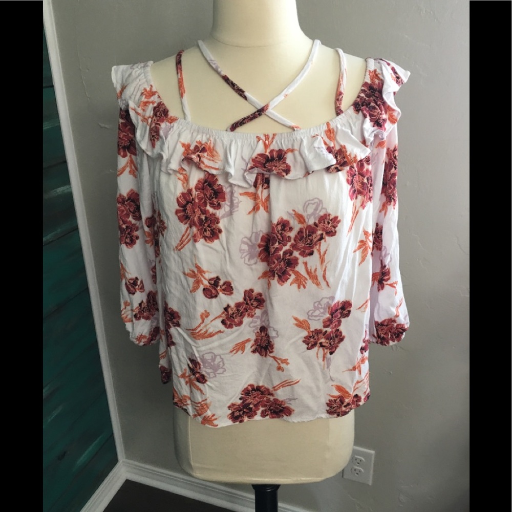 ENTRO Flower Blouse